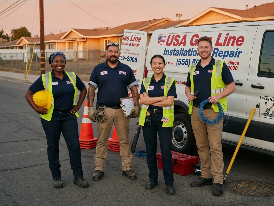 Gas Line Installation company in Sheldahl, IA